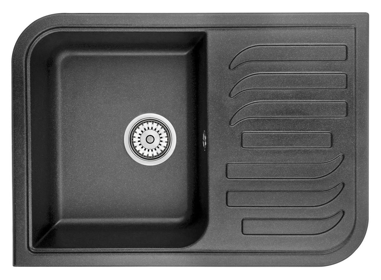 Кухонные мойки Granula GR-7001 черный