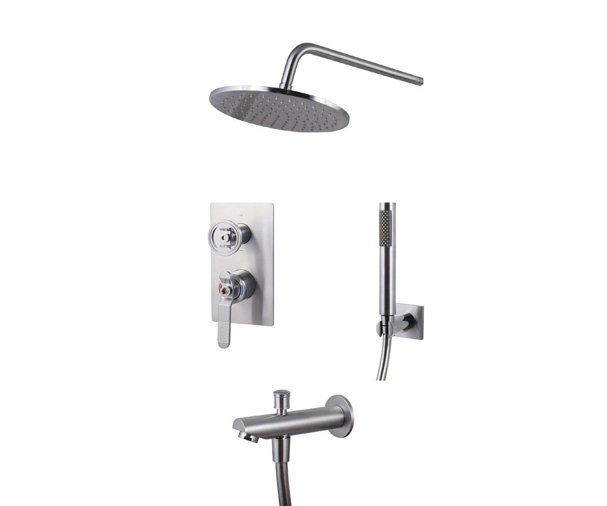 Душевой комплект встраиваемый Bronze de Luxe 1760'S Loft 6630CC