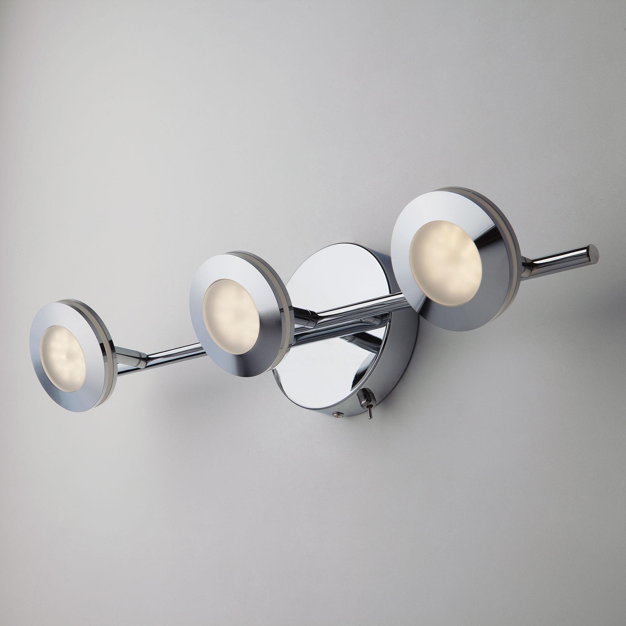 Светодиодный настенный светильник Eurosvet 20002/3 хром