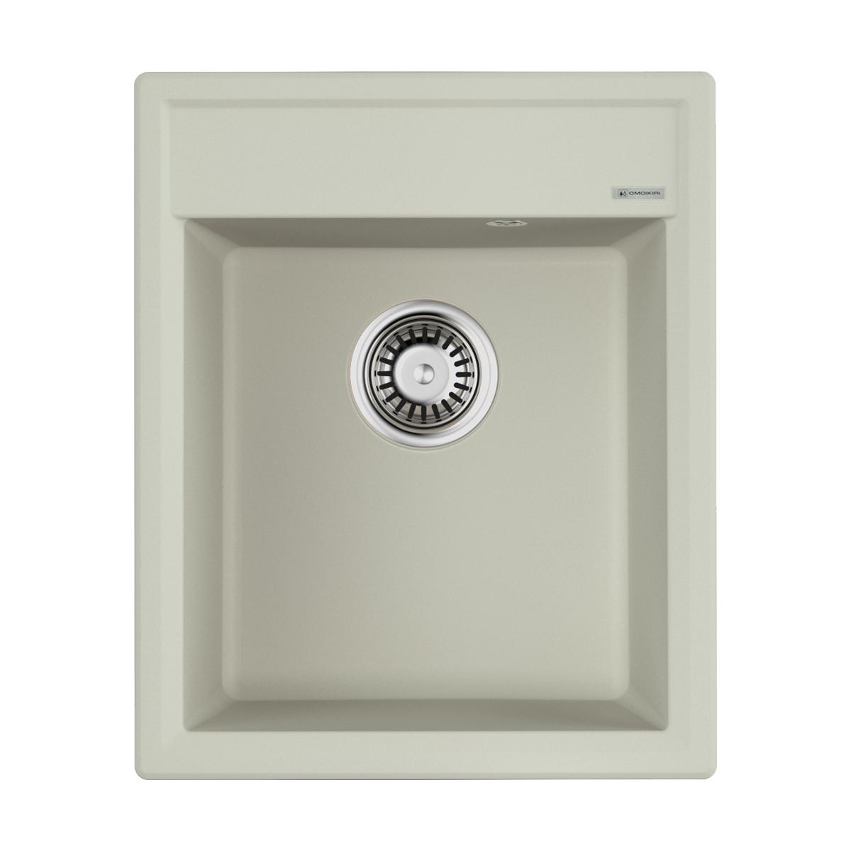 Врезная кухонная мойка Omoikiri Daisen 42-PA пастила 4993602