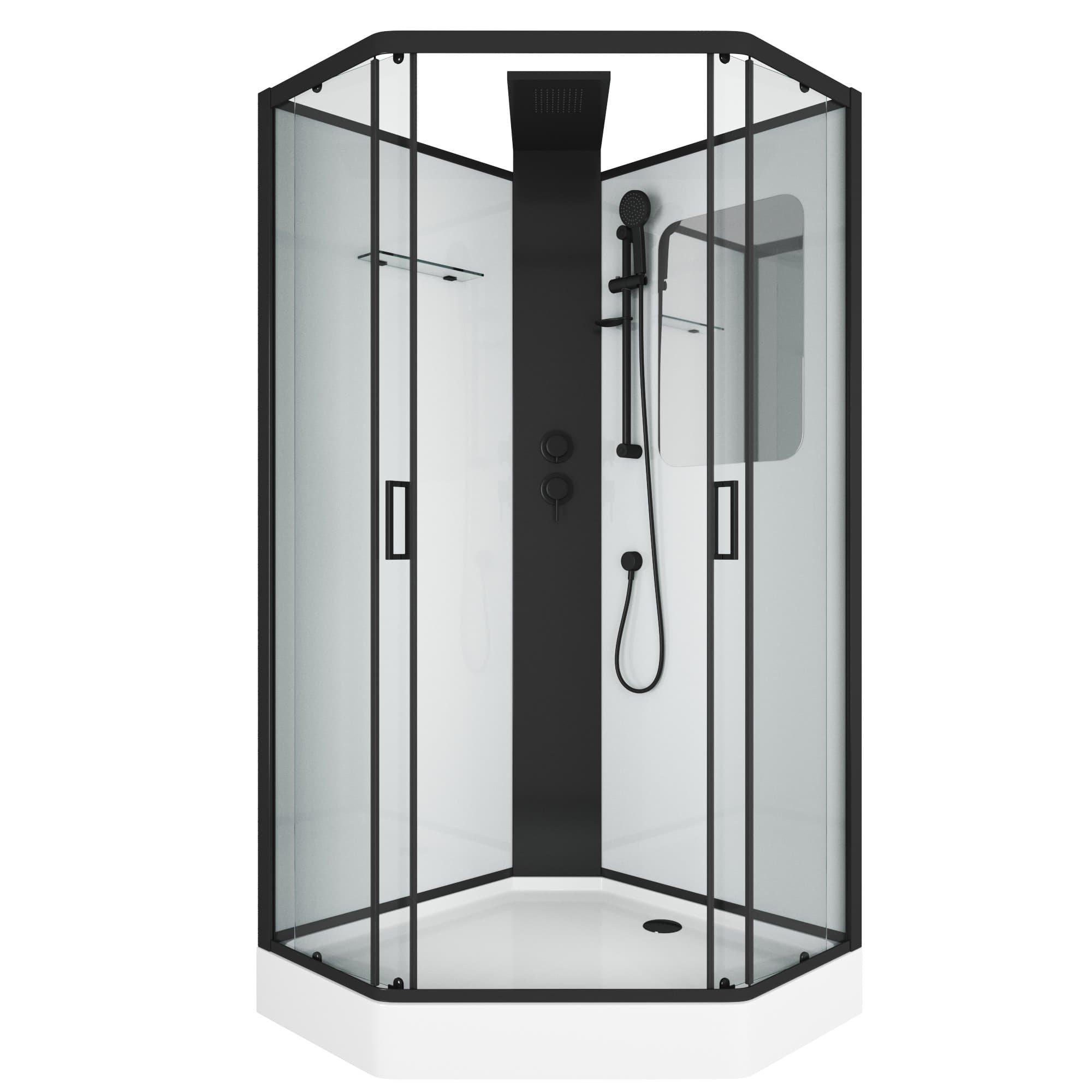 Душевая кабина Grossman Elegans GR250D 100х100х217 (6 мест)