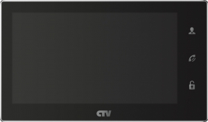 Монитор видеодомофона CTV-M4706AHD черный