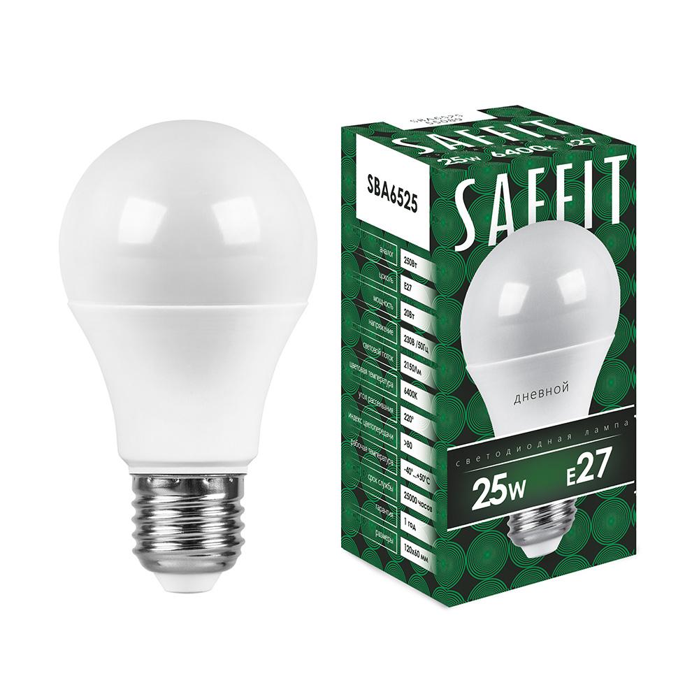 Лампа светодиодная Saffit SBA6525 55089