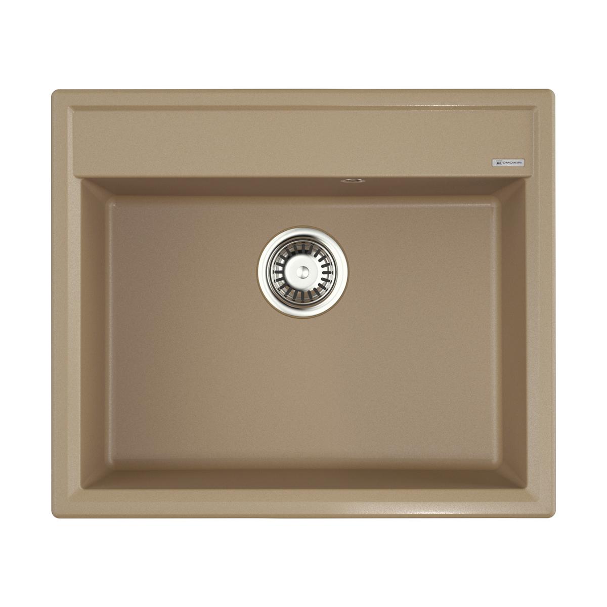 Врезная кухонная мойка Omoikiri Daisen 60-CA карамель 4993619