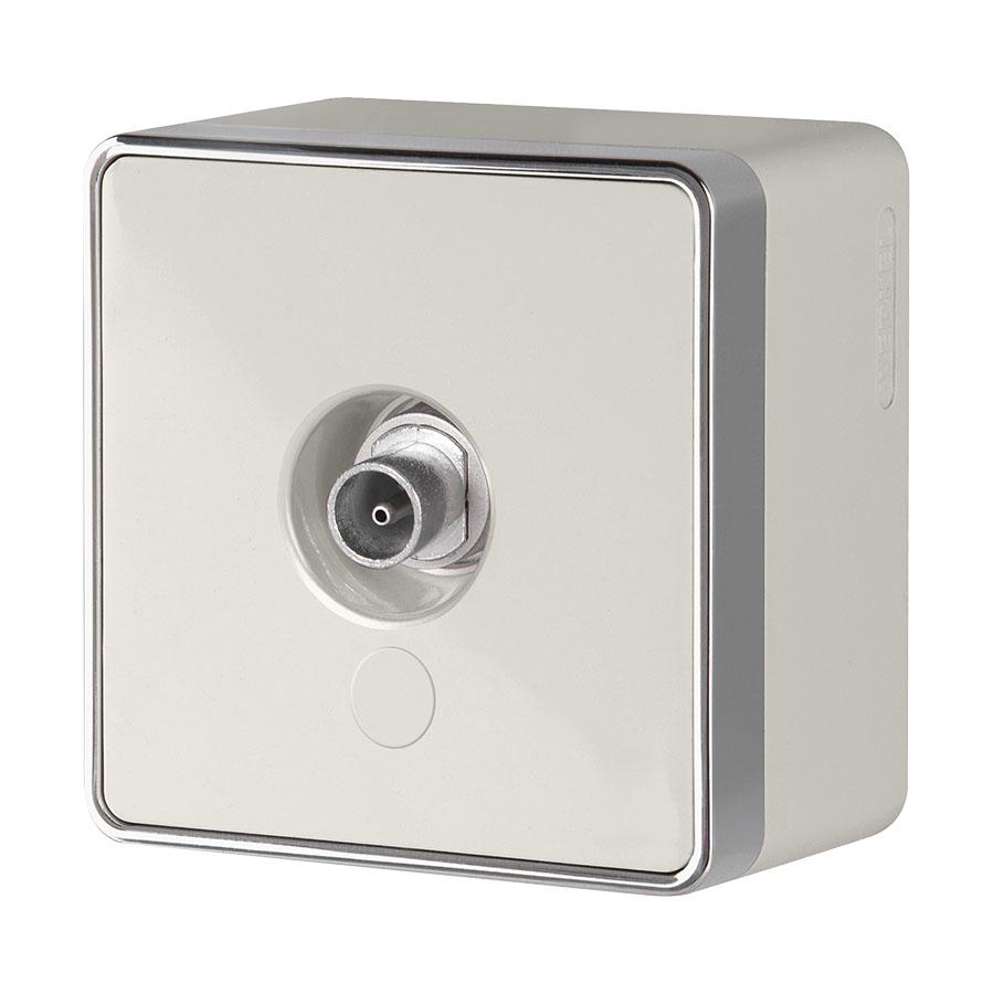 ТВ-розетка оконечная Gallant слоновая кость Werkel WL15-21-01