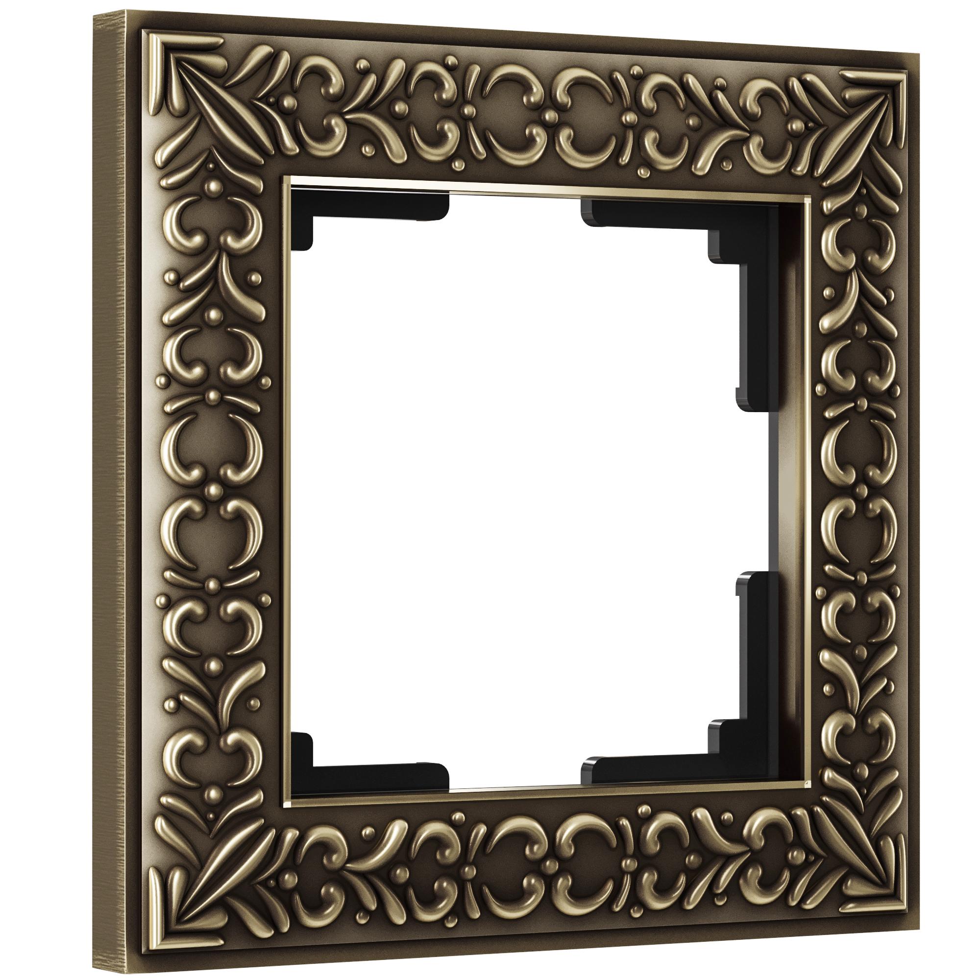 Рамка на 1 пост бронза Werkel W0011512