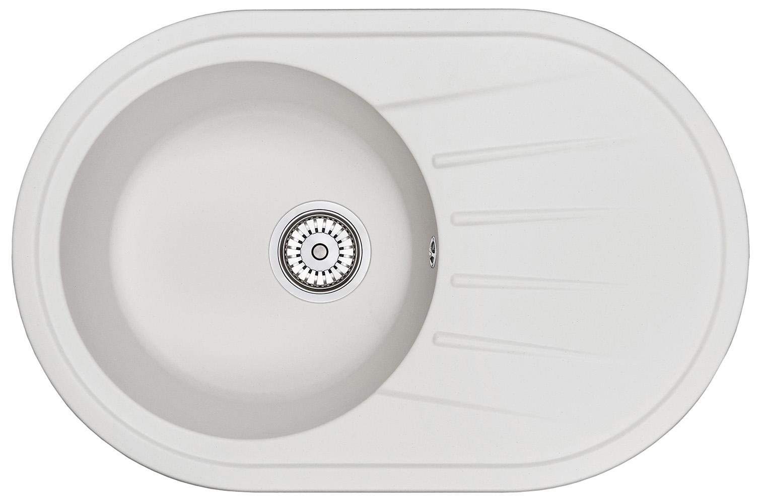 Кухонные мойки Granula ST-7601 белый
