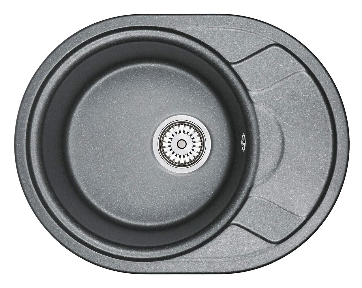 Кухонные мойки Granula GR-5802 шварц