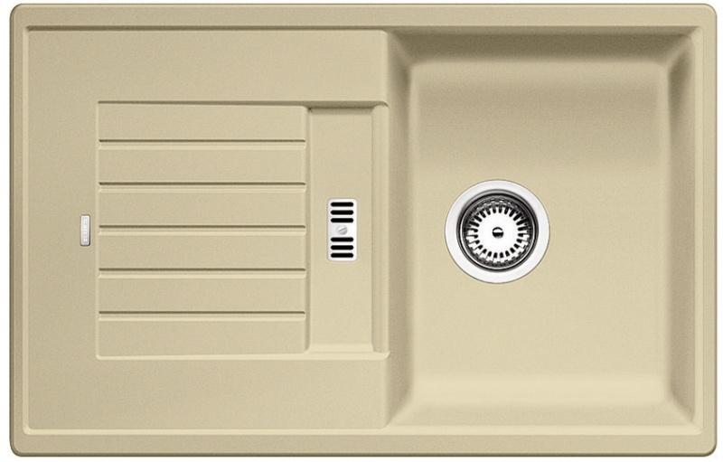 Врезная кухонная мойка Blanco ZIA 45S SILGRANIT PuraDur шампань