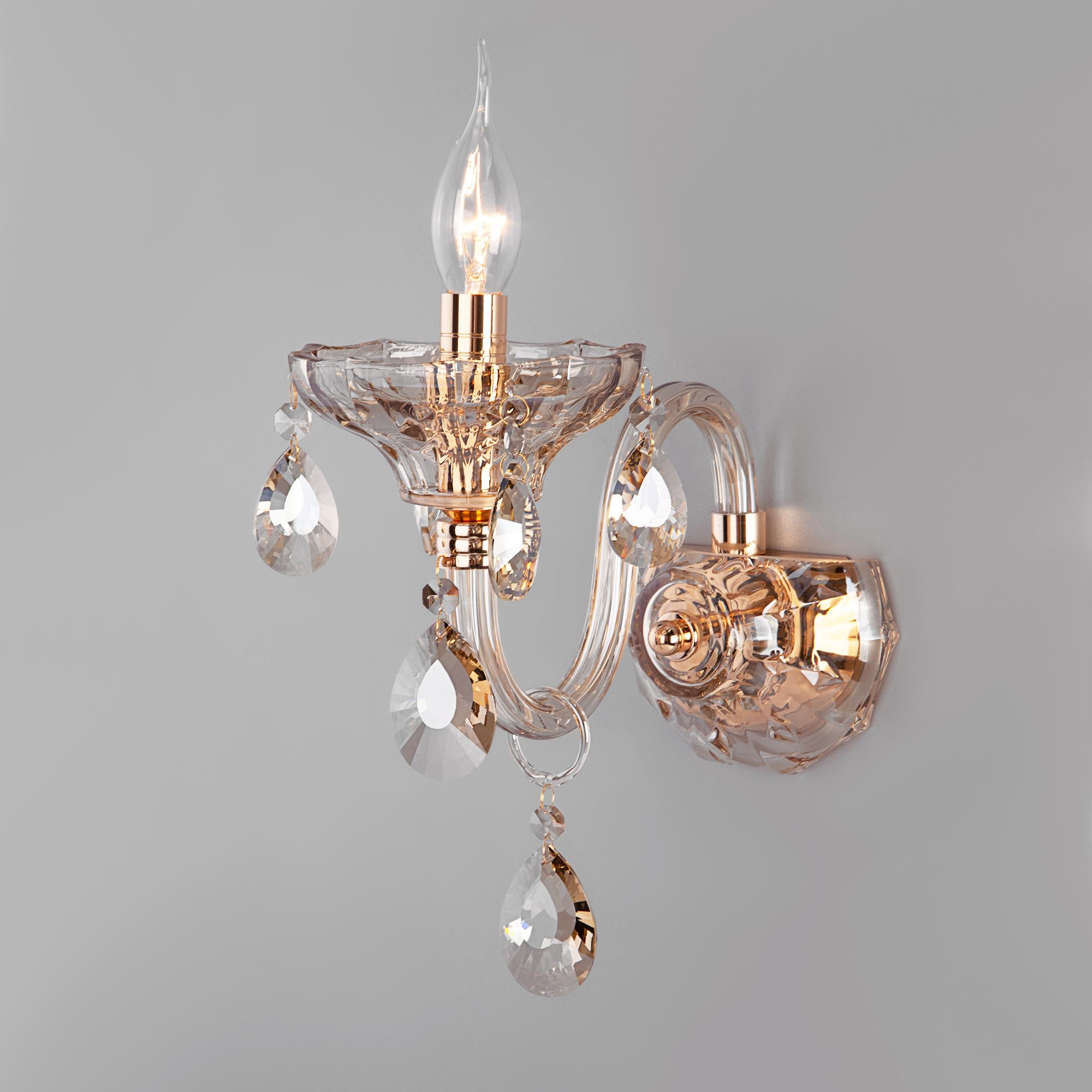 Классическое хрустальное бра Bogate's 310/1 Strotskis