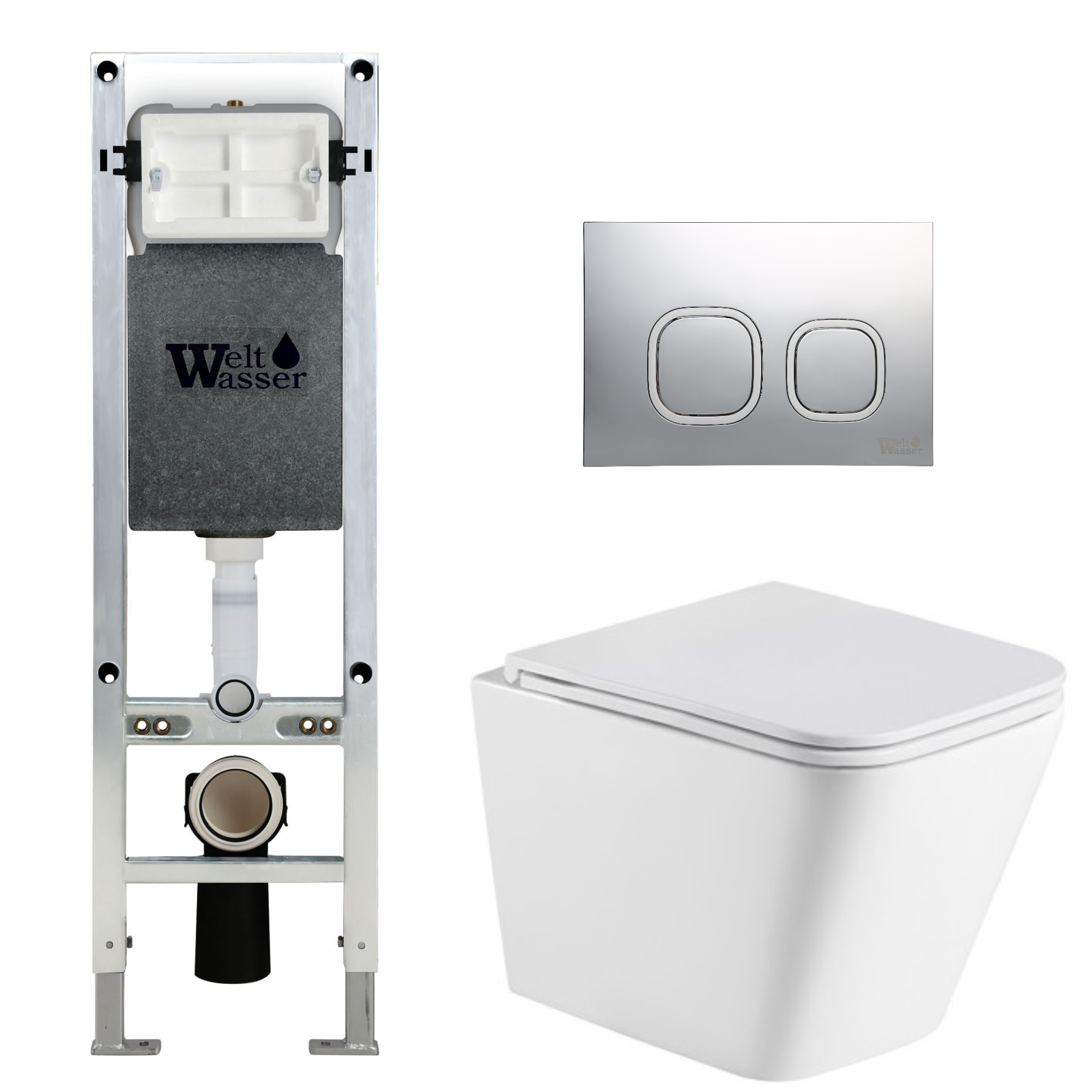 Комплект WeltWasser 10000011847 Gelbach 043 GL-WT + Amberg 350 ST + Amberg RD-CR