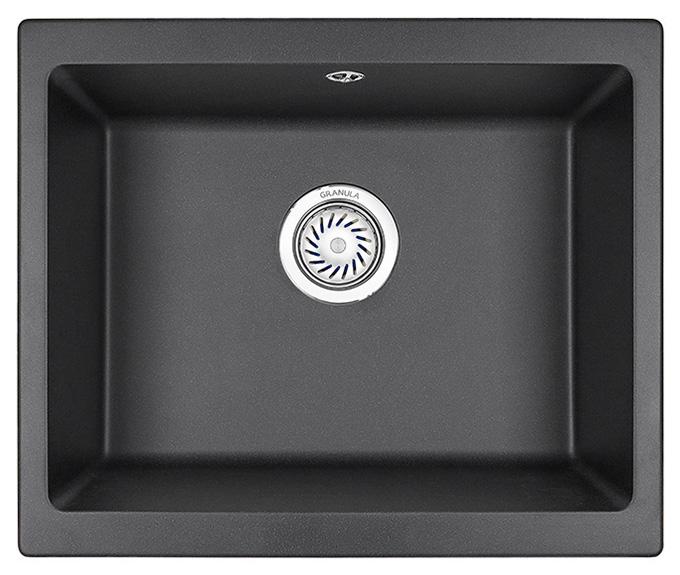 Кухонные мойки Granula GR-5551 черный