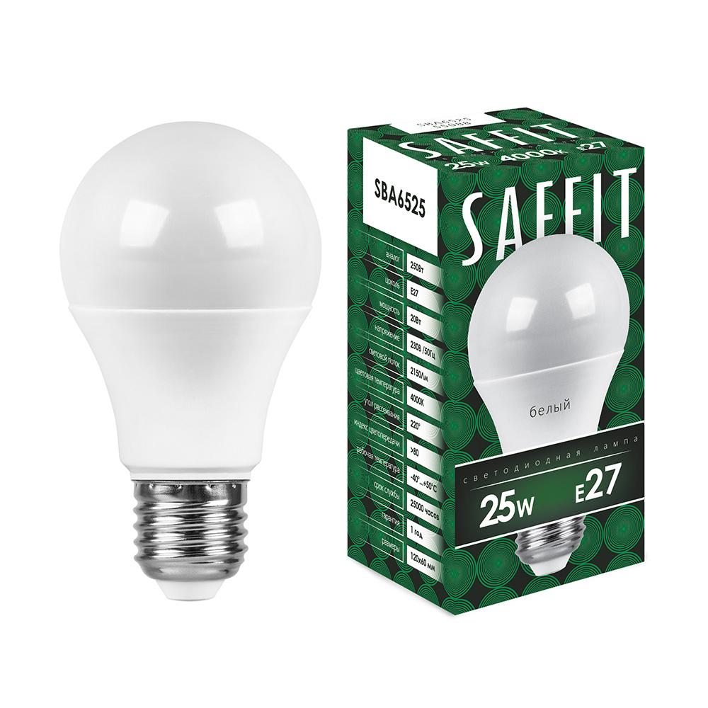 Лампа светодиодная Saffit SBA6525 55088