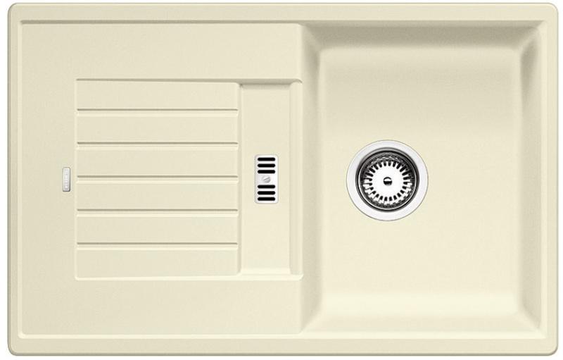 Врезная кухонная мойка Blanco ZIA 45S SILGRANIT PuraDur жасмин