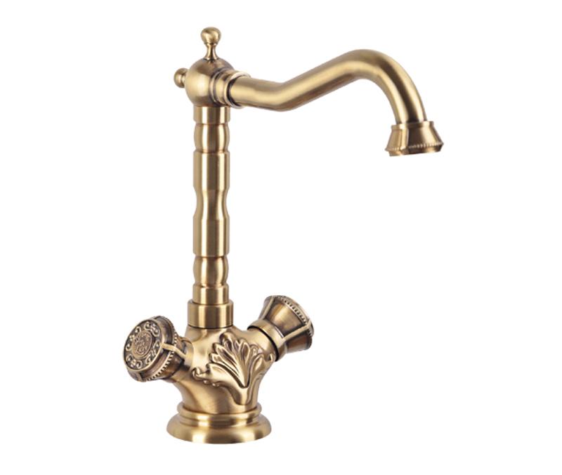 Смеситель на раковину Bronze de Luxe Royal 1010+E71:E885