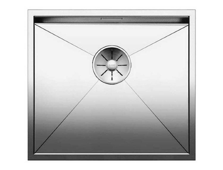 Врезная кухонная мойка Blanco ZEROX 450-U нержавеющая сталь