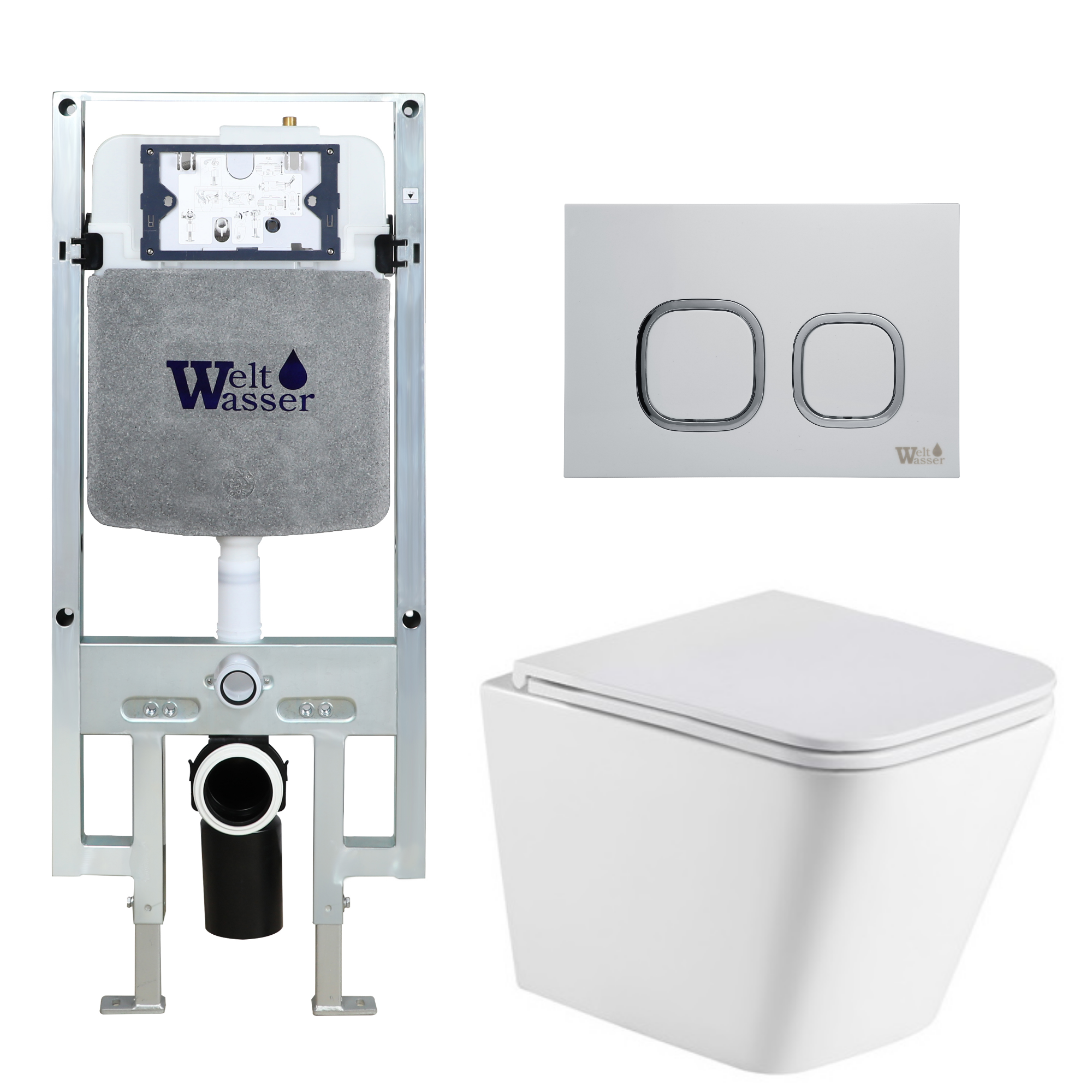 Комплект WeltWasser 10000011899 Gelbach 043 MT-WT + Amberg 497 ST + Amberg RD-WT
