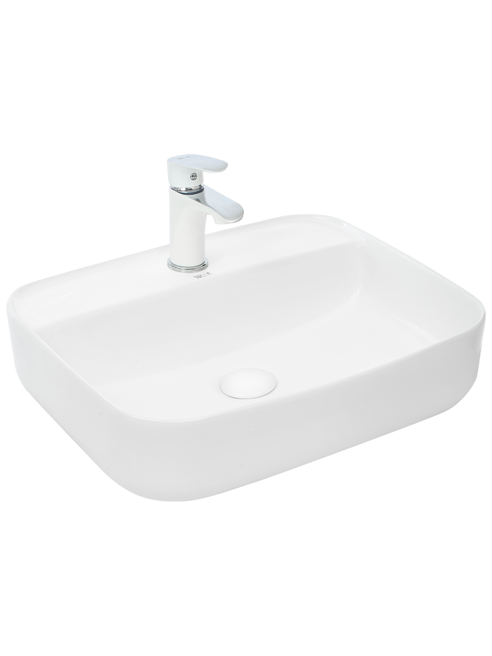 Раковина накладная WeltWasser 50.5/40/13.5 WW Elbach 2231 10000003823 белая
