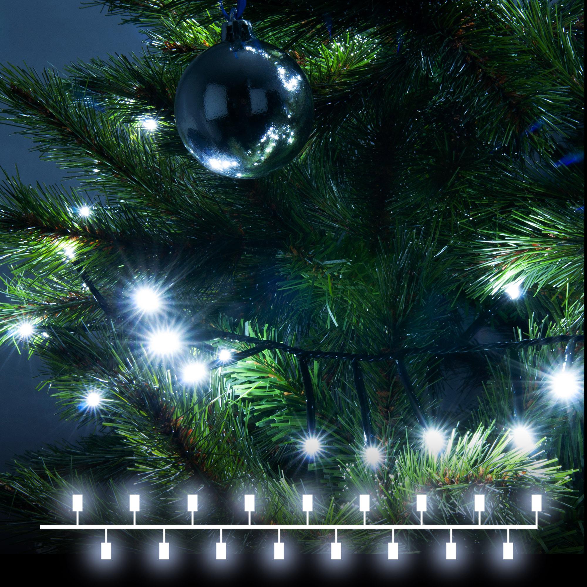 Гирлянда нить "Мишура" Eurosvet 5м IP20 400-004 белый