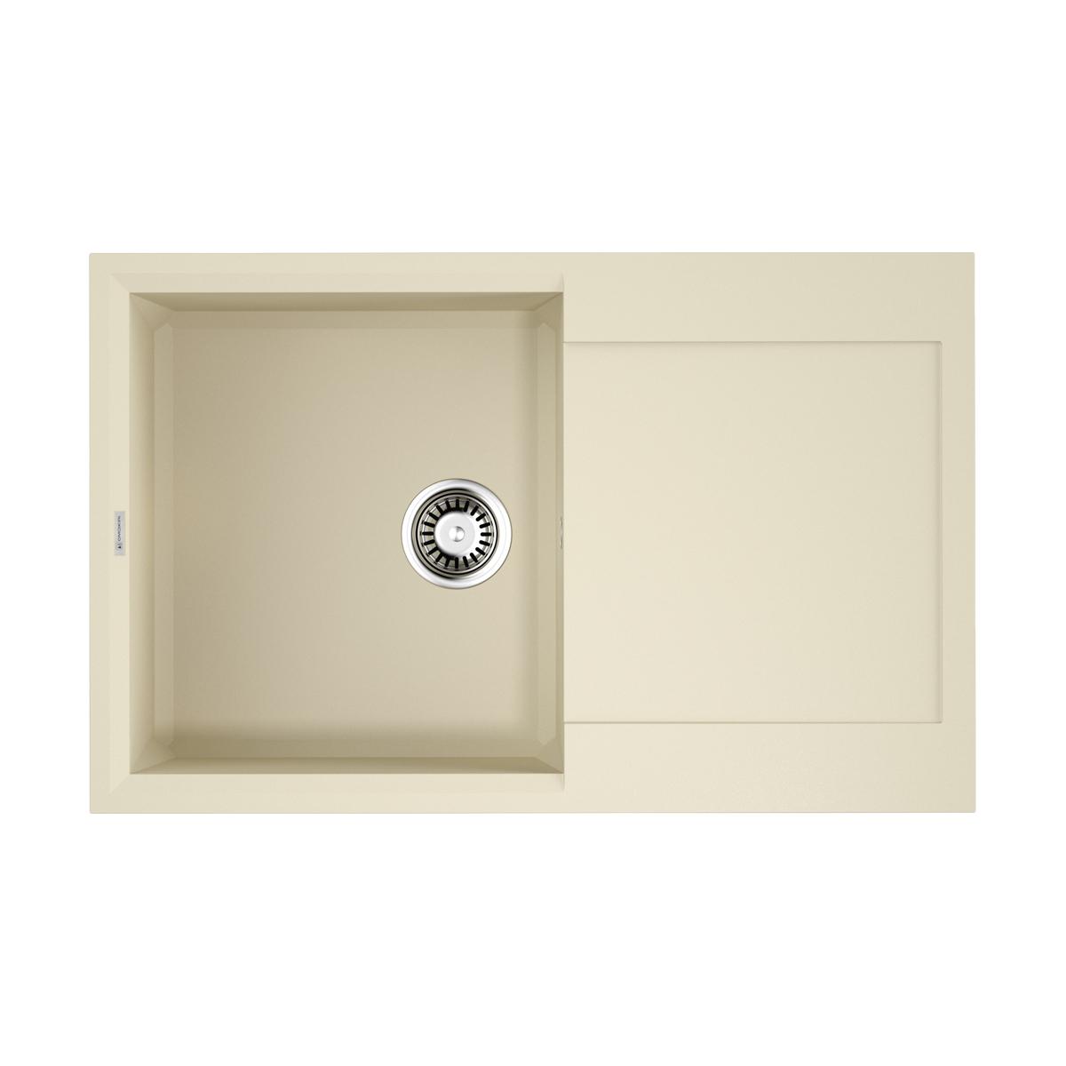 Врезная кухонная мойка Omoikiri Sakaime 79-BE ваниль 4993277