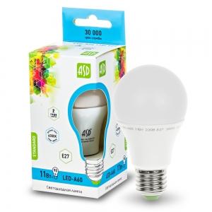 Лампа светодиодная ASD LED A60 11W 4000K E27