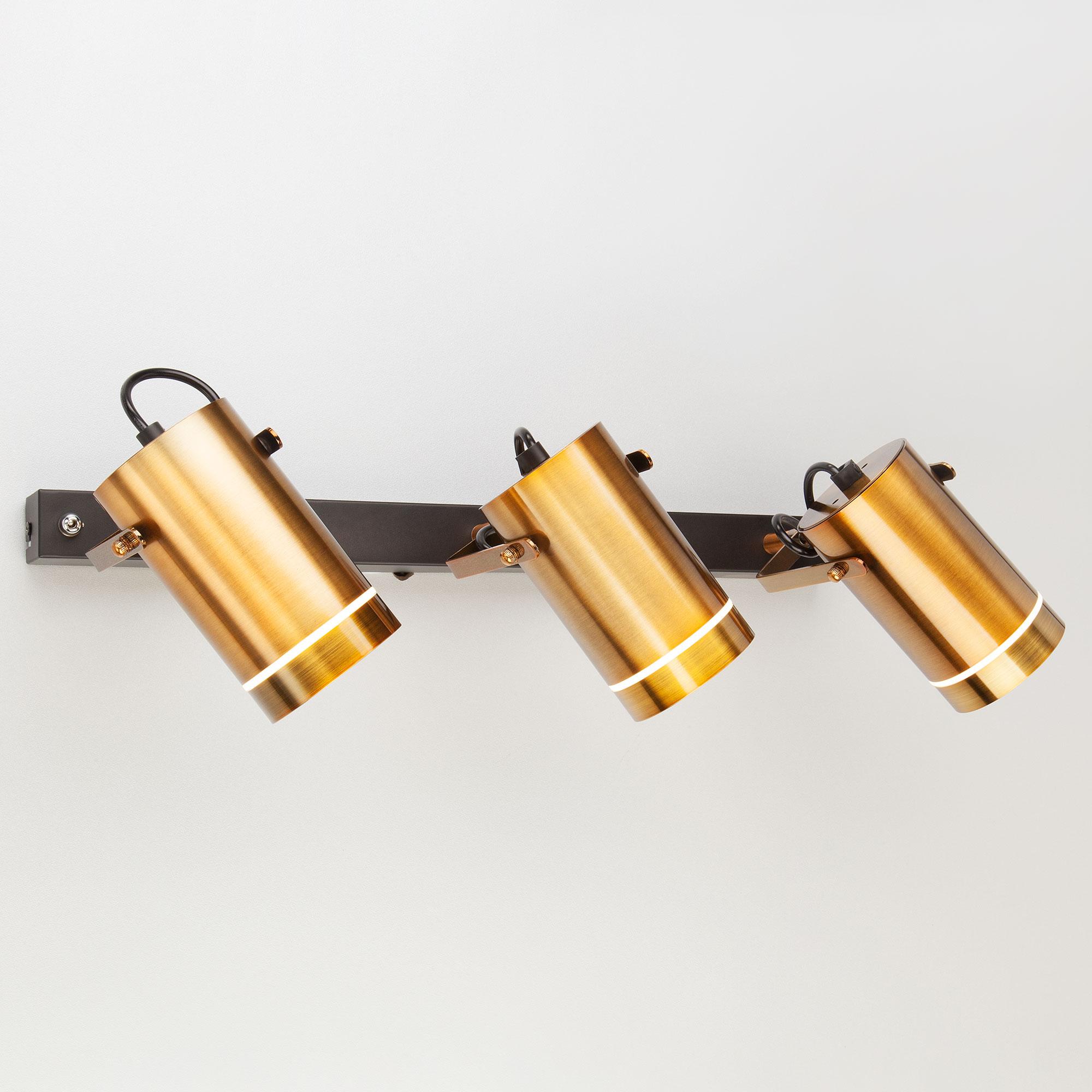 Настенный светильник Eurosvet 20063/3 LED античная бронза