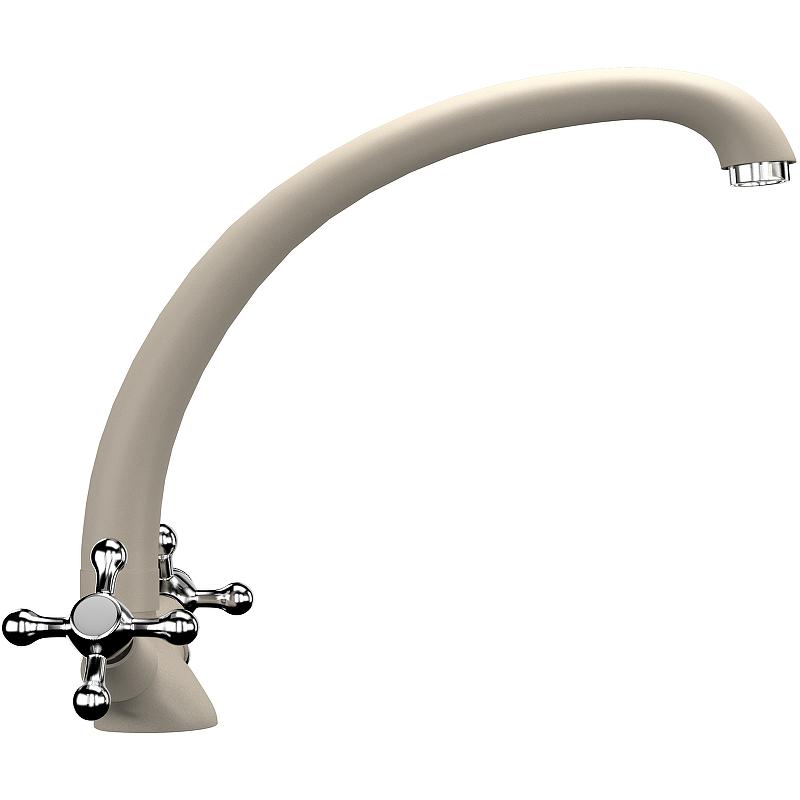 Смеситель для кухни Ulgran Classic U-013-328 бежевый