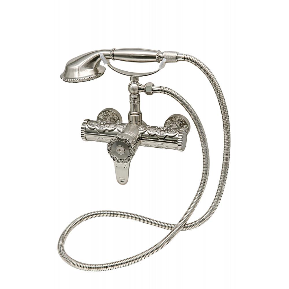 Смеситель для ванны с душем Milacio Villena серебро MC.302.SL