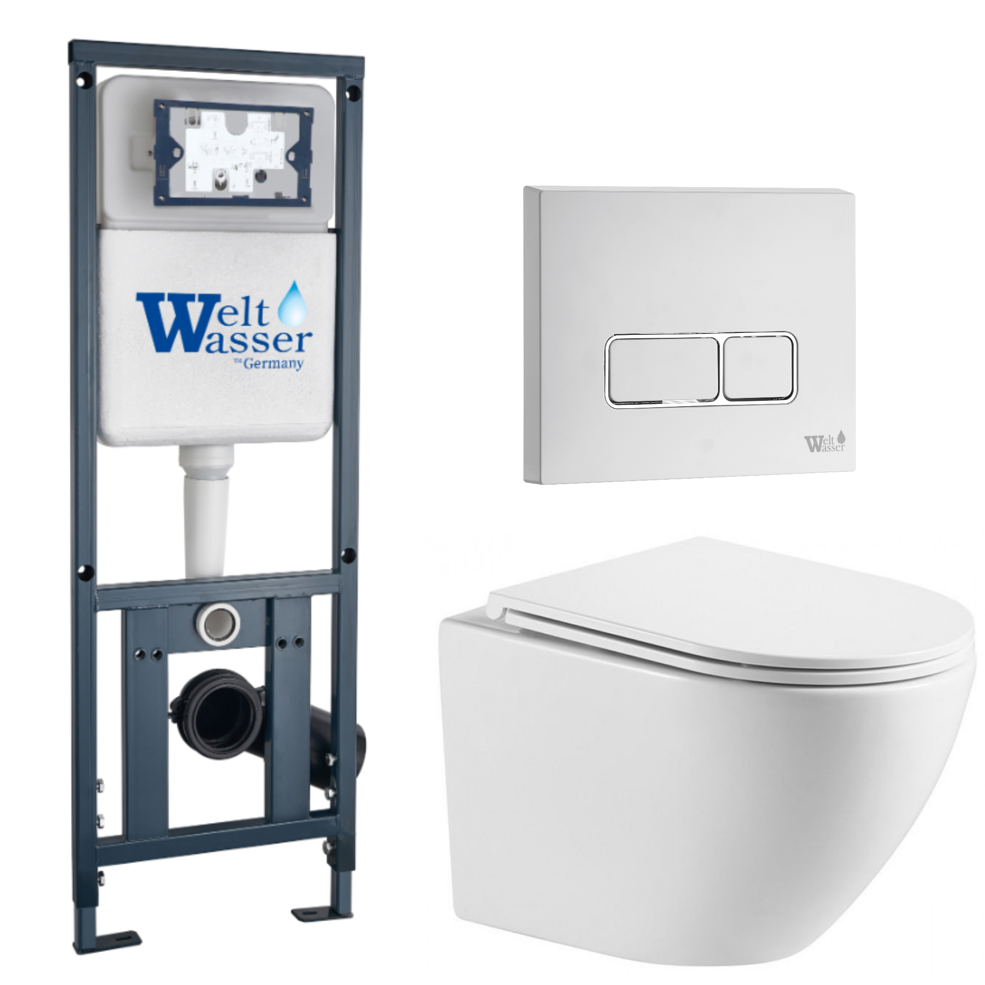 Комплект WeltWasser 10000011434 Merzbach 043 MT-WT + Marberg 410 + Marberg 410 SE GL-WT