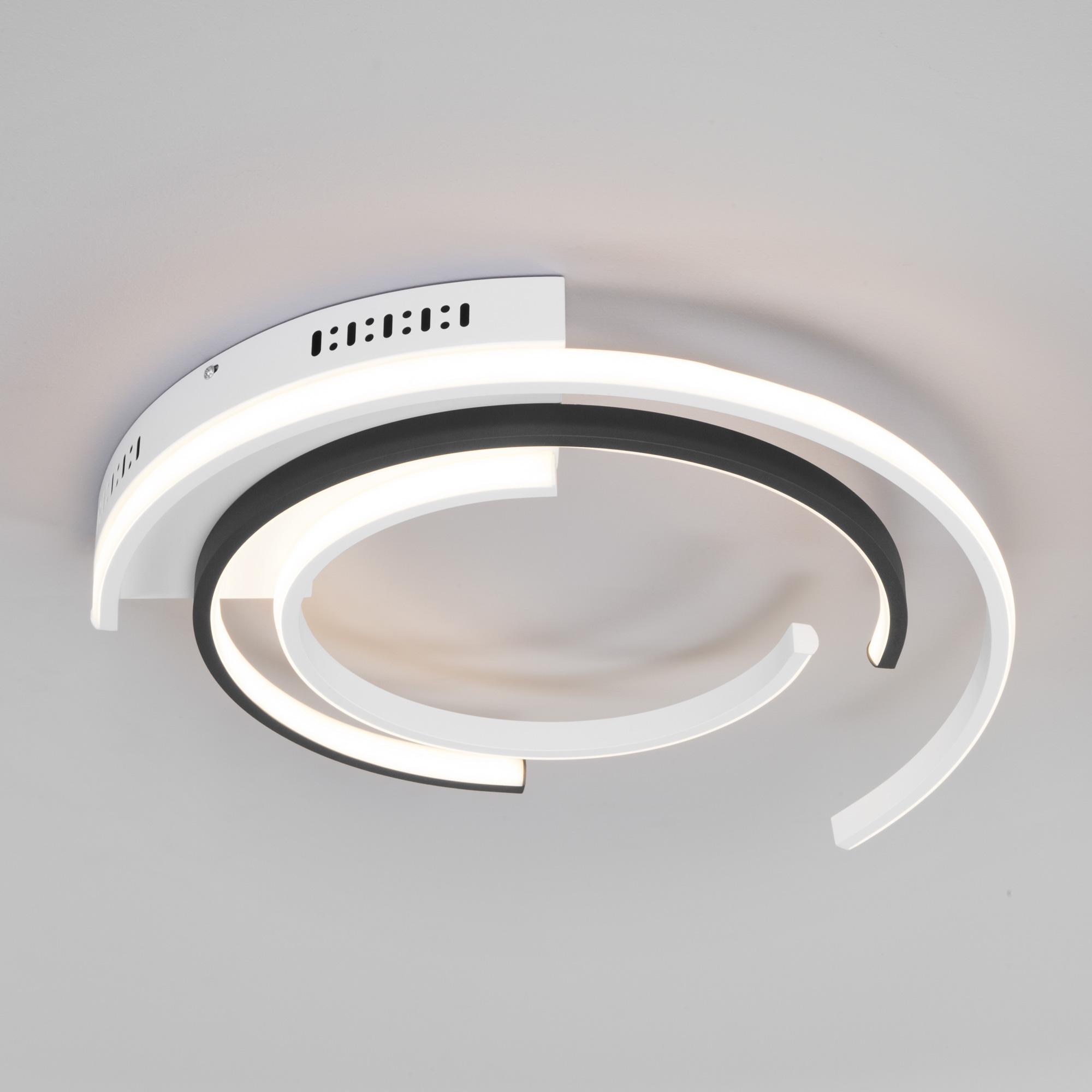 Потолочный светильник с пультом Eurosvet 90248/3 белый/черный