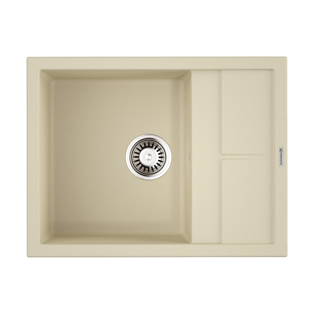Врезная кухонная мойка Omoikiri Sumi 65-BE ваниль 4993671