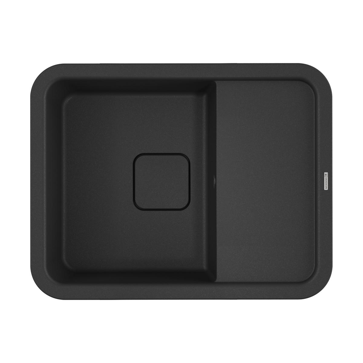 Врезная кухонная мойка Omoikiri Tasogare 65-BL черный 4993490