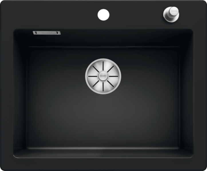 Врезная кухонная мойка Blanco PALONA 6 керамика PuraPlus черный