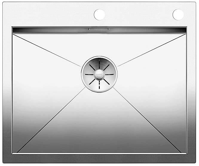 Врезная кухонная мойка Blanco ZEROX 550-IF/А нержавеющая сталь