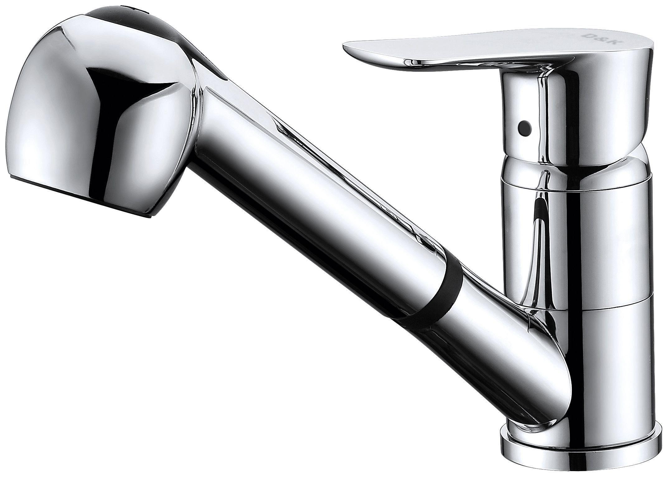 Смеситель для кухни (мойки) с выдвижной лейкой D&K Rhein Reisling DA1272501