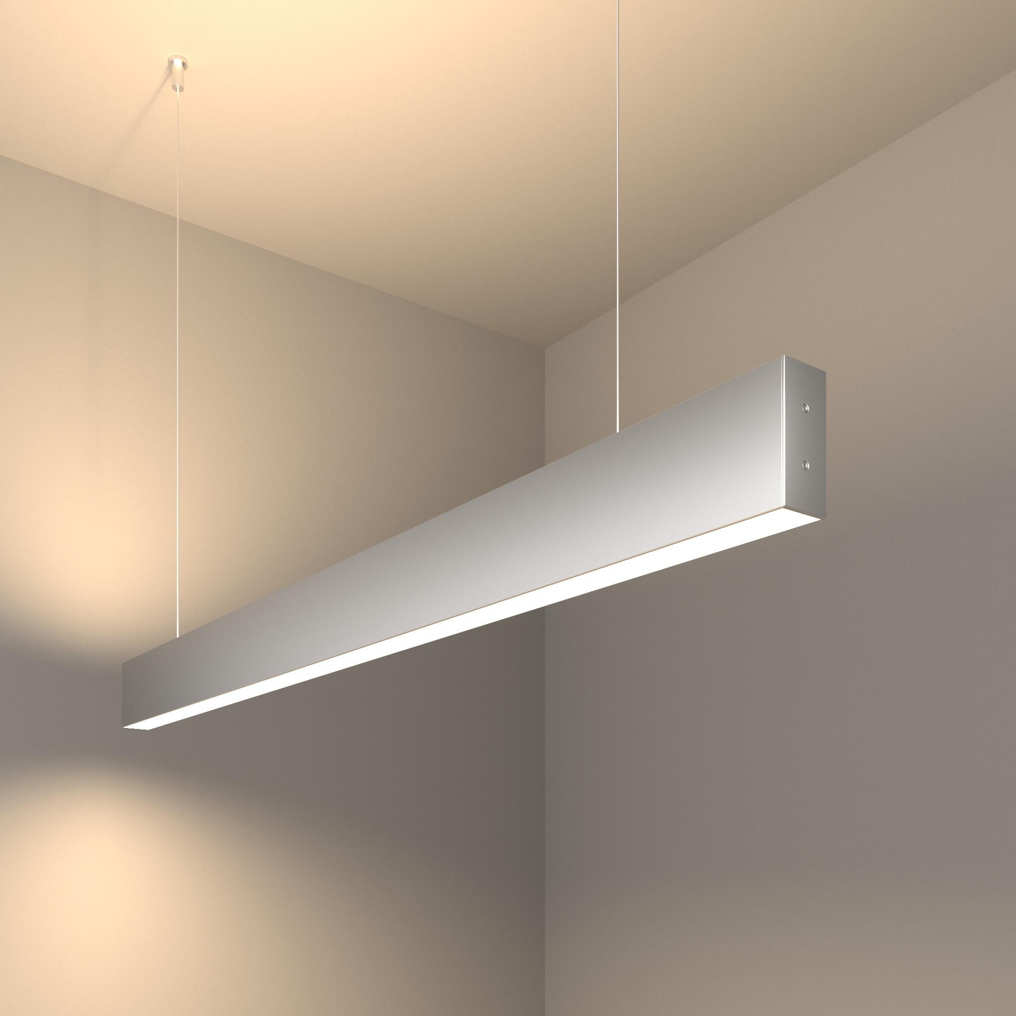 Линейный светодиодный подвесной двусторонний светильник 103см 40Вт 4200К Elektrostandard Pro 101-200