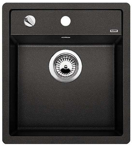 Врезная кухонная мойка Blanco DALAGO 45 SILGRANIT PuraDur антрацит