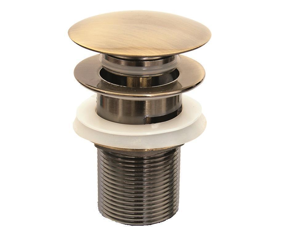 Слив без перелива для раковины Bronze de Luxe Универсальный 21972/1