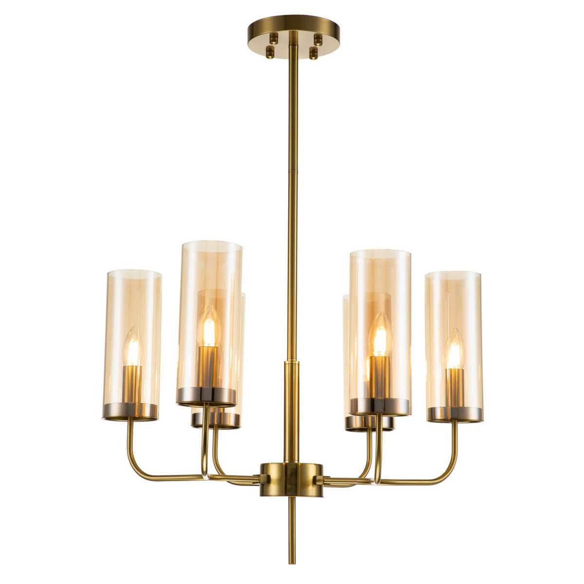 Светильник на штанге Indigo Balletto V000252 13014/6R Brass