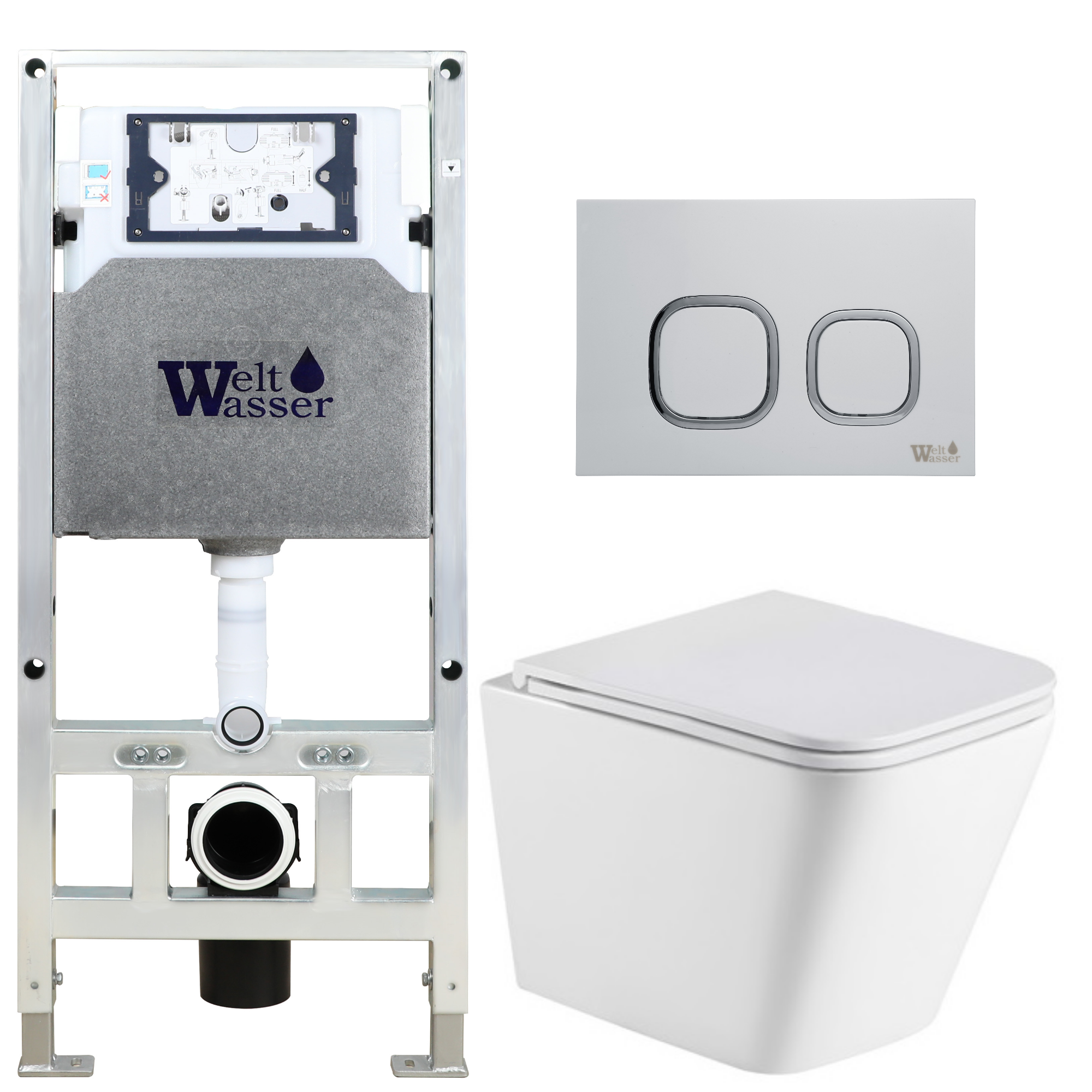Комплект WeltWasser 10000011909 Gelbach 043 MT-WT + Amberg 506 ST + Amberg RD-WT