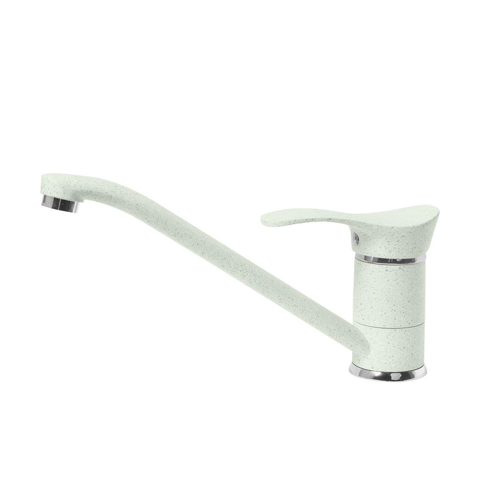 Смеситель для кухни AquaGranitEx C-1040 (303) салатовый