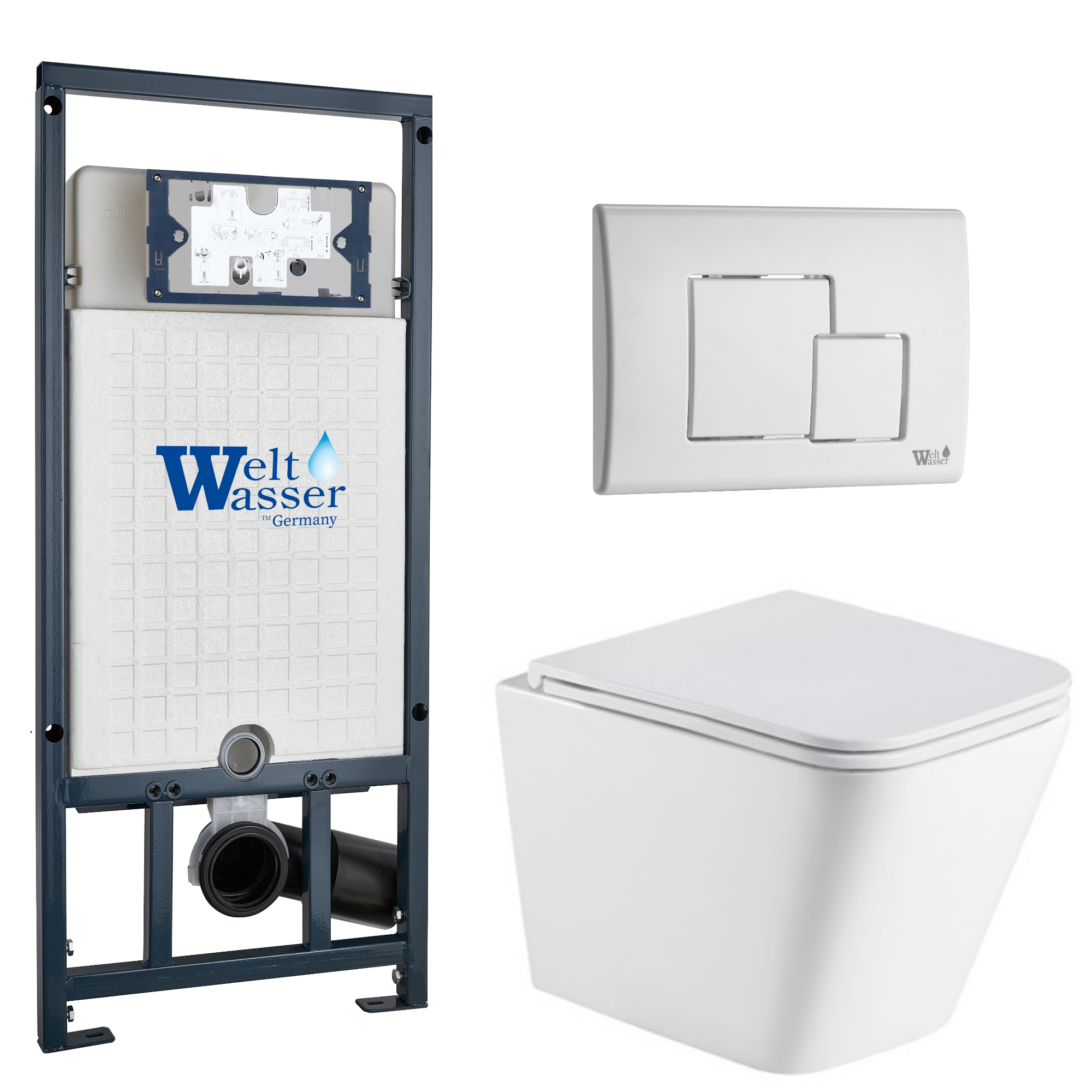 Комплект WeltWasser 10000011922 Gelbach 043 MT-WT + Marberg 507 + Marberg 507 SE GL-WT