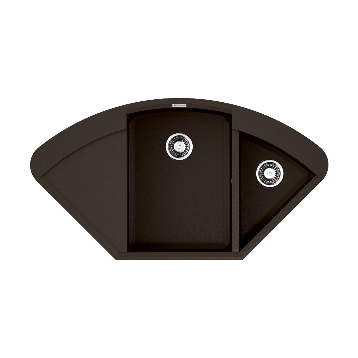 Врезная кухонная мойка Omoikiri Sakaime 105C-DC темный шоколад 4993208