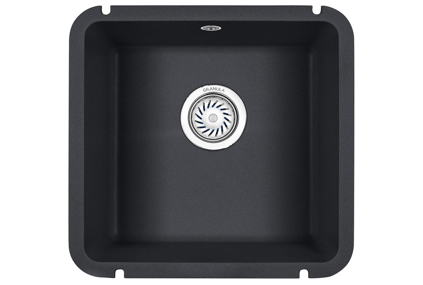 Кухонная мойка Granula 3801 шварц