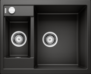 Врезная кухонная мойка Blanco METRA 6 SILGRANIT PuraDur черный