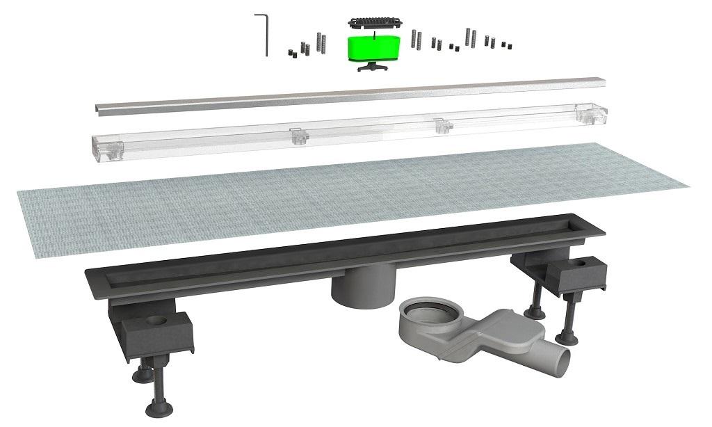 Душевой лоток Bonomini CANALISSIMA 6825WX90SWZ