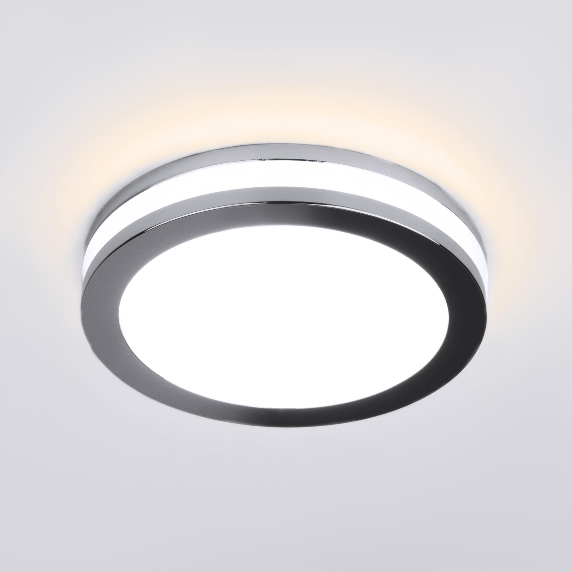 Встраиваемый светодиодный светильник Elektrostandard DSKR80 5W 4200K хром