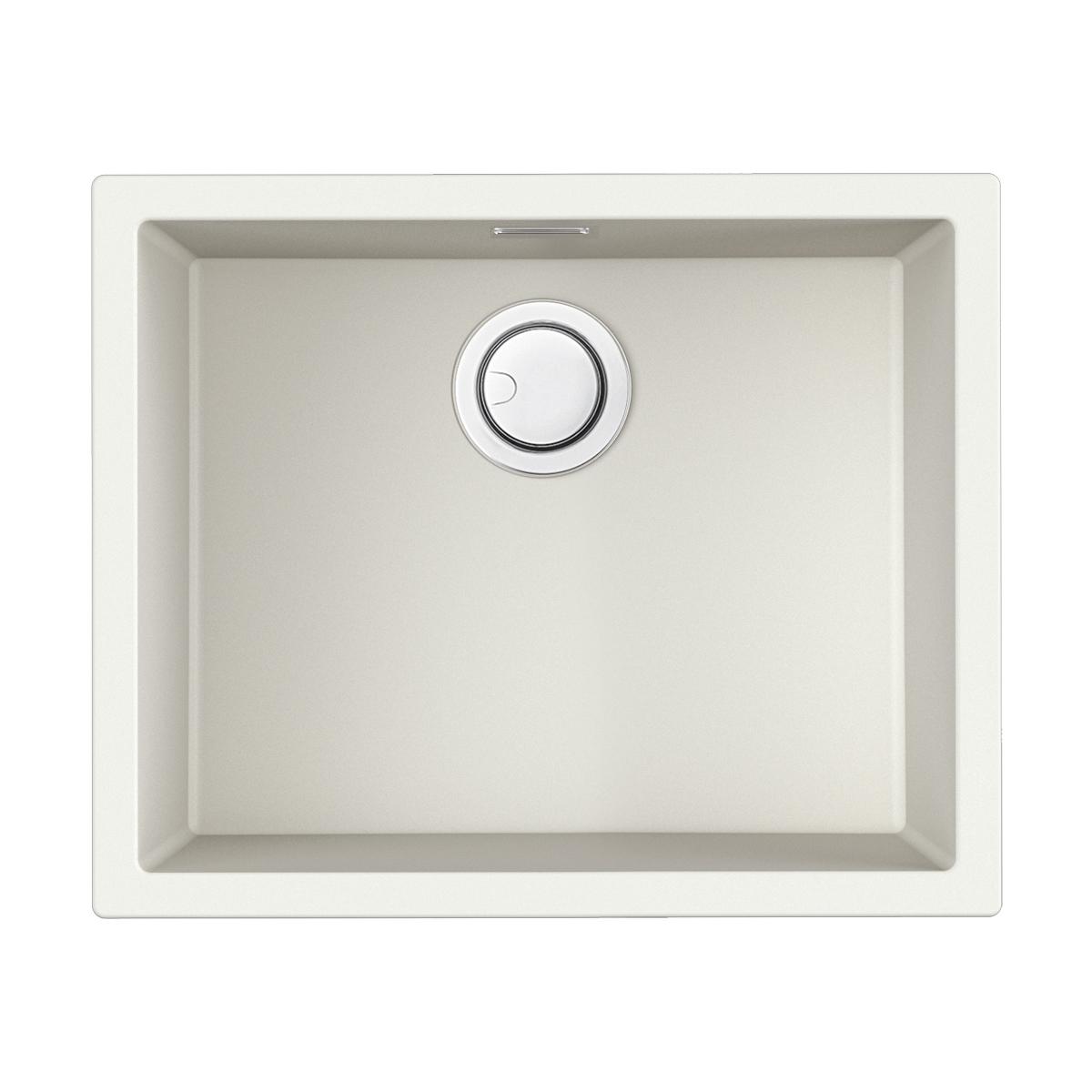 Интегрированная кухонная мойка Omoikiri Yamakawa 55-U/I-WH белый 4993783