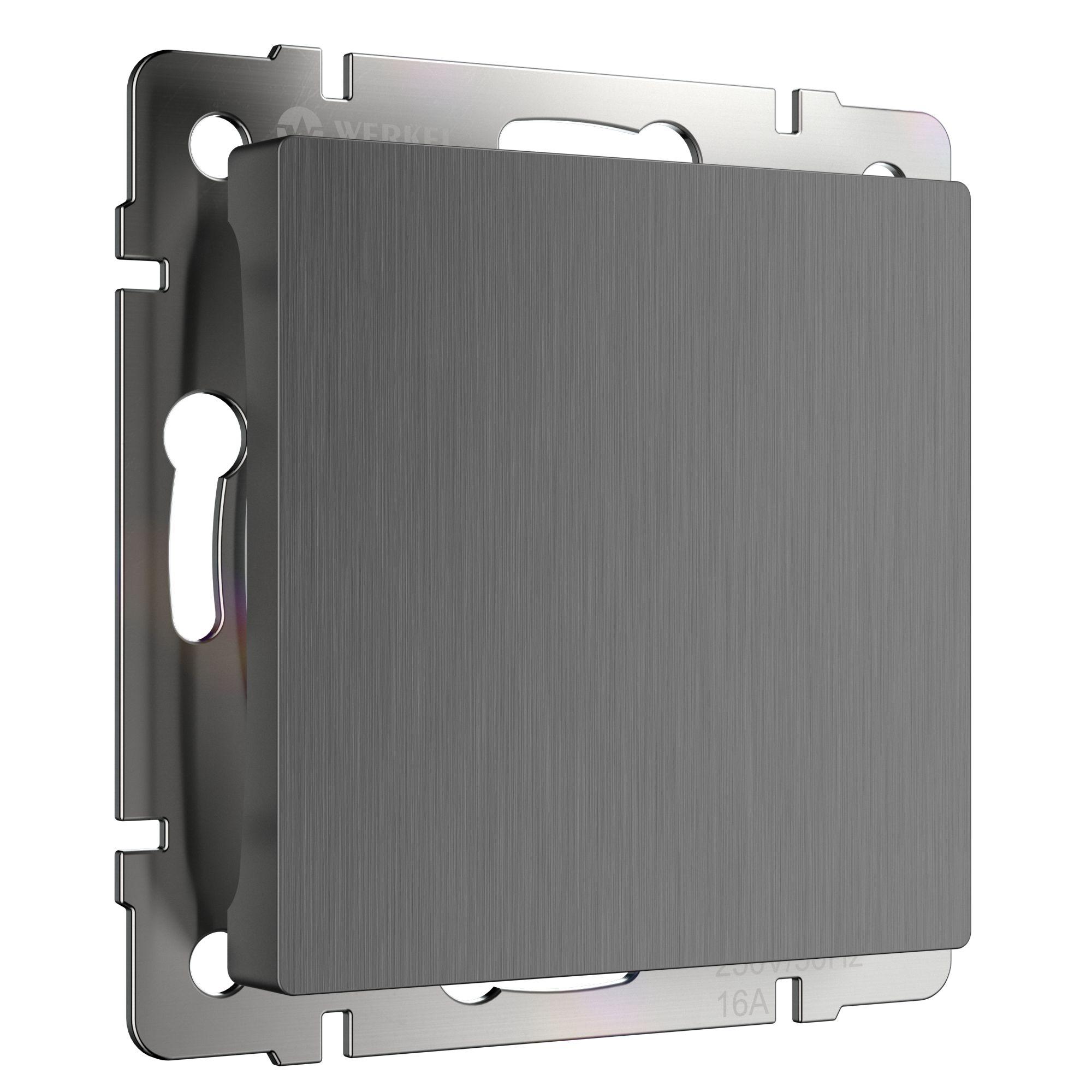 Заглушка графит рифленый Werkel W1159204