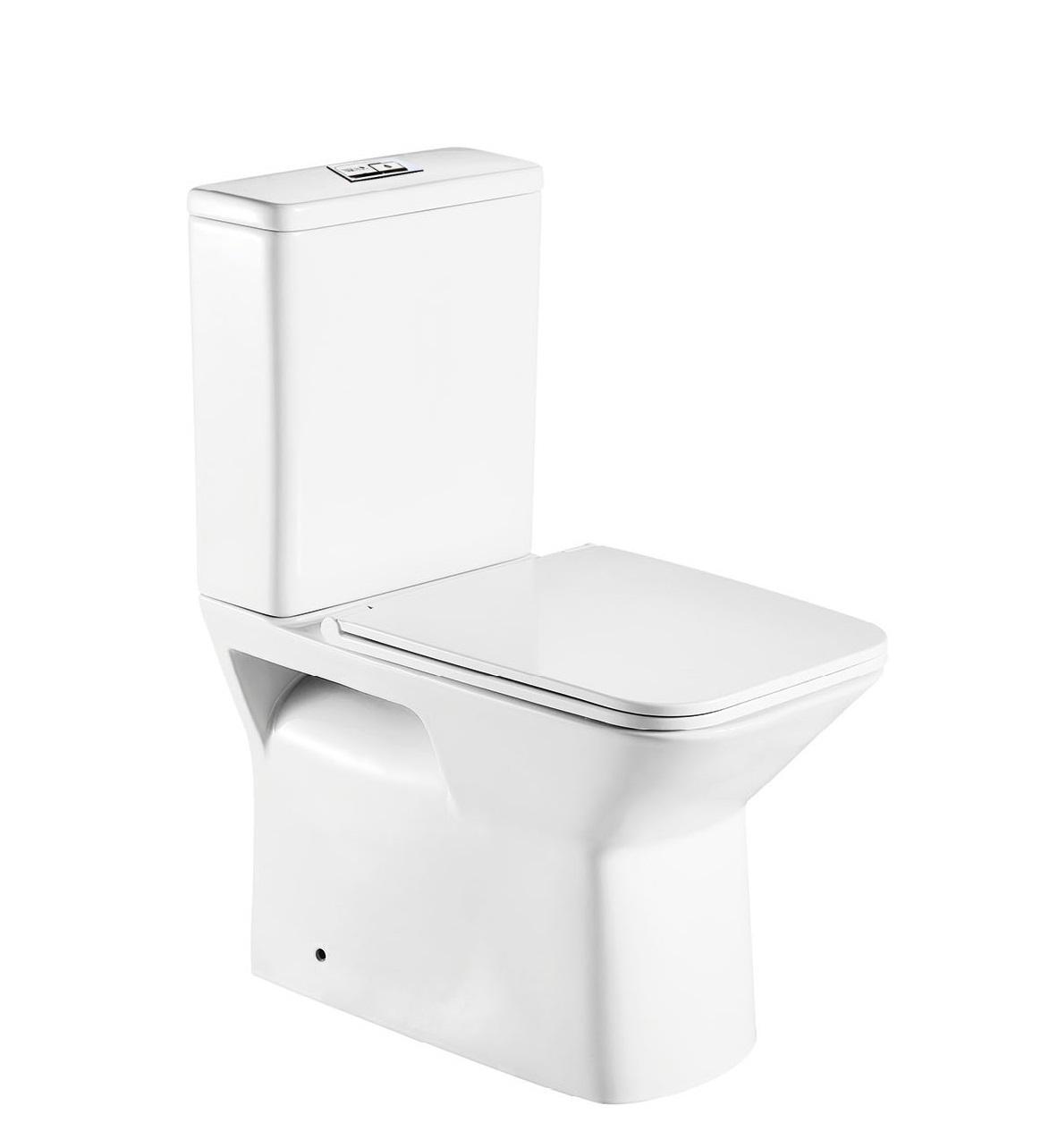 Унитаз-компакт WeltWasser WW ZINNBACH 001 GL-WT 10000009967 белый глянец